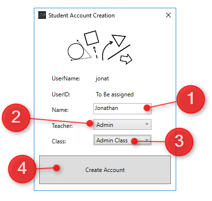 Student Account Creation